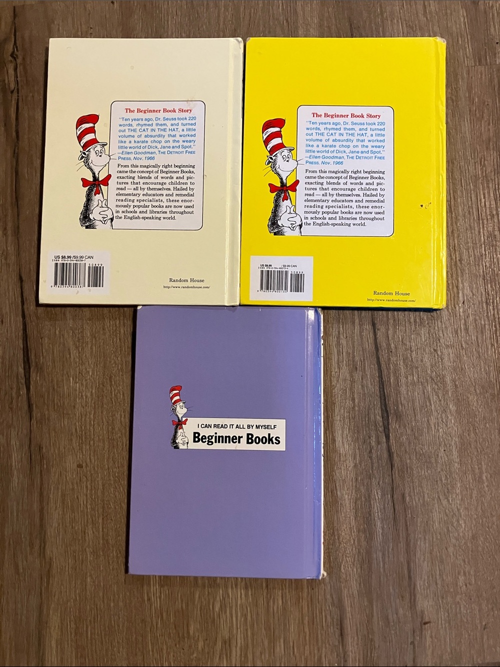 Dr. Seuss Yellow One Fish Two Fish Board Book Set - Picture 2 of 2